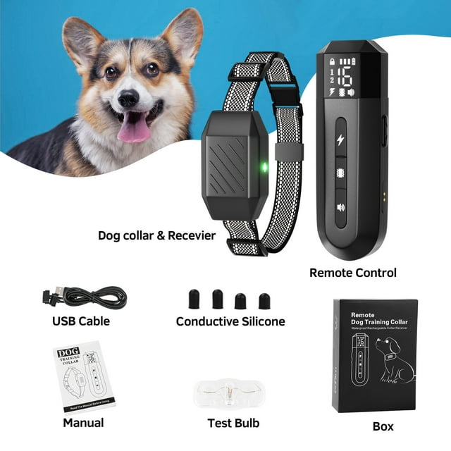 BNISE Dog Training Collar with Remote 2600ft Range Dog Shock Collar