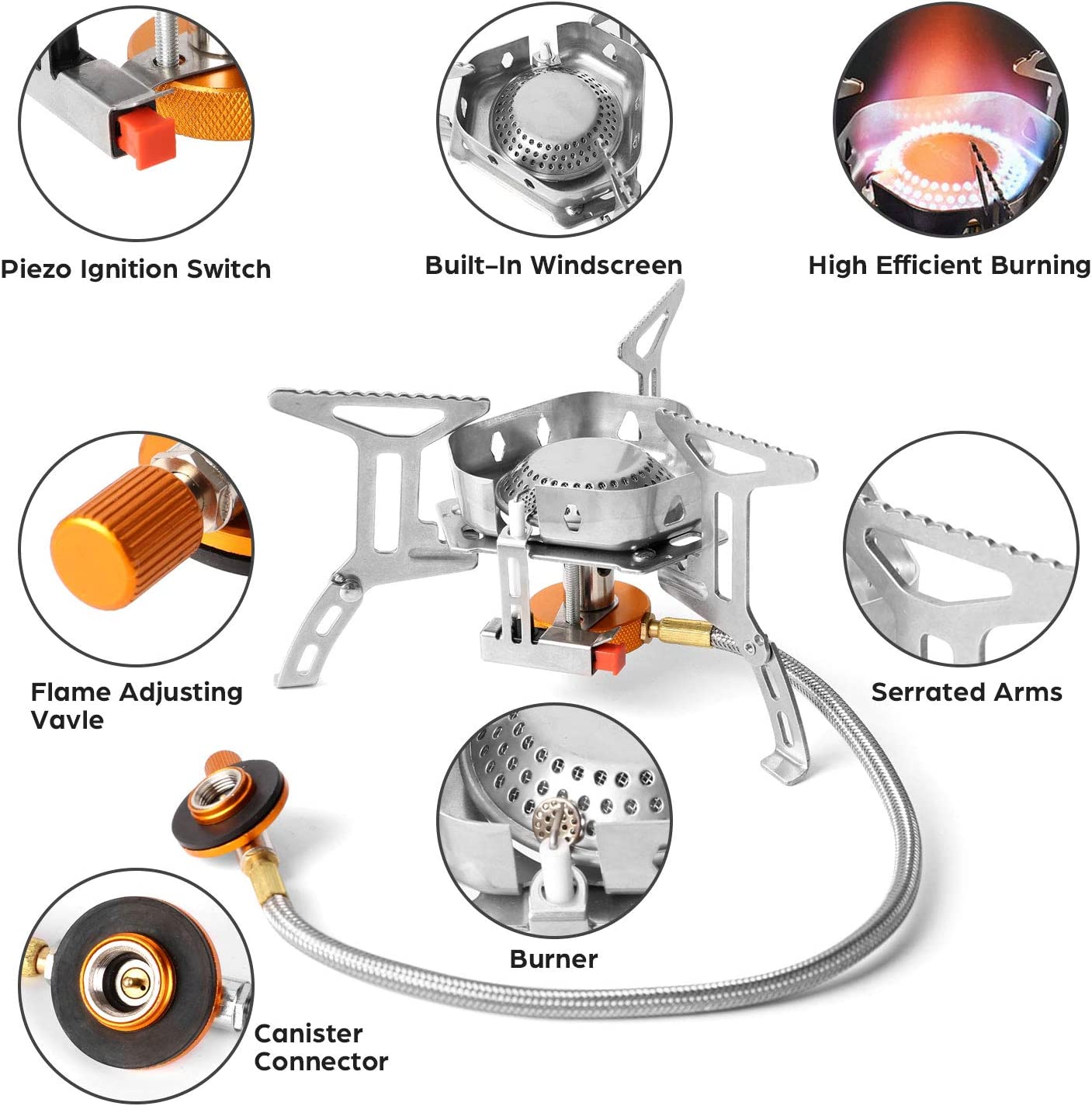 BNISE 3500W Camping Gas Stove(Y119425)
