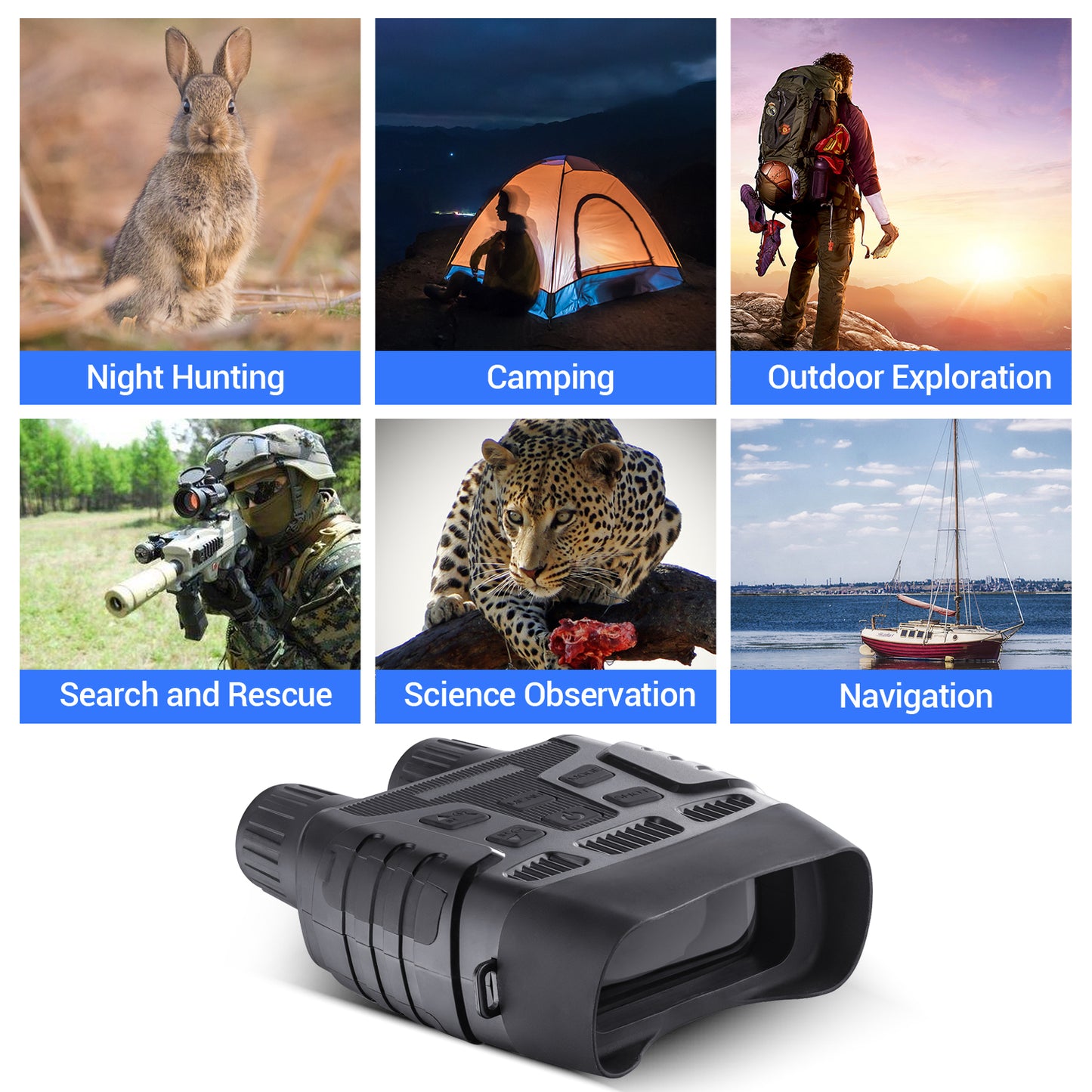 BNISE Digital Night Vision Binoculars