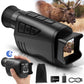 BNISE Night Vision Monocular for Adults and Kids, Night Vision Scope for 100% Darkness 16X Zoom Infrared Monocular Telescope for Camping, Wildlife Observation