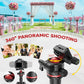 Camera Tripod, Quick-Setup Aluminum DSLR Tripod 67" Monopod-360° Panoramic Metal Ball Head-With Carry Bag,Portable Tripod Phone Adapters,Binoculars Adapters