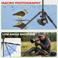 Camera Tripod, Quick-Setup Aluminum DSLR Tripod 67" Monopod-360° Panoramic Metal Ball Head-With Carry Bag,Portable Tripod Phone Adapters,Binoculars Adapters