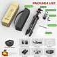 Camera Tripod, Quick-Setup Aluminum DSLR Tripod 67" Monopod-360° Panoramic Metal Ball Head-With Carry Bag,Portable Tripod Phone Adapters,Binoculars Adapters