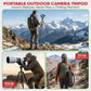 Camera Tripod, Quick-Setup Aluminum DSLR Tripod 67" Monopod-360° Panoramic Metal Ball Head-With Carry Bag,Portable Tripod Phone Adapters,Binoculars Adapters