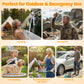 BNISE Portable Camping Shower, 6000mAh Rechargeable Shower Pump with Intelligent LED Display, 3 Spray Modes IPX7 Waterproof for Hiking Travel Pet Car