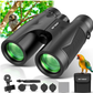 BNISE Binoculars for Adults , 10X42 HD Professional Binoculars with Low Light Vision.BAK 4 Prism FMC Lens, Compact Binoculars for Bird Watching,Hunting,Hiking Outdoor Traveling