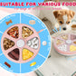 Dog Nail Scratch Pad with Treat Box-Rotatable Portable Dog Scratch Filing Pad for Nails-Pet Nail Scratch Board for Indoor/Outdoor Training Treat Feeder Dispenser-Pink
