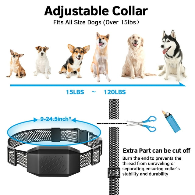 BNISE Dog Training Collar with Remote 2600ft Range Dog Shock Collar