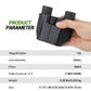 BNISE 12x25 Compact Binoculars for Adults, High Power HD Folding Pocket Binoculars for Bird Watching, Hunting, Concerts