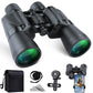 20X50 Binoculars for Adults, HD Powerful Binoculars with Low Light Vision, Waterproof Binoculars for Bird Watching