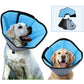 LAKWAR Dog Cone Collar for Large Medium Dogs, Soft Cone for Dog Alternative After Surgery, Adjustable Protective Pet Recovery Collar with Reflective strip, E Collar to Stop Licking，M