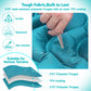 BNISE Camping Sleeping Pad, 6.3" Inflatable Sleeping Mat with Built-in Foot Pump and Pillow, Lightweight Waterproof for Backpacking Travel Hiking