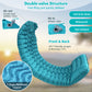 BNISE Camping Sleeping Pad, 6.3" Inflatable Sleeping Mat with Built-in Foot Pump and Pillow, Lightweight Waterproof for Backpacking Travel Hiking