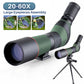 Spotting Scopes with Tripod，BNISE 20-60x Spotting Scope for Target Shooting Hunting Bird Watching with Phone Adapter