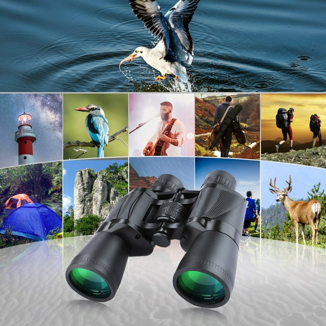 20X50 Binoculars for Adults, HD Powerful Binoculars with Low Light Vision, Waterproof Binoculars for Bird Watching