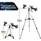 Telescope, Astronomy Telescope for Adults, 60mm Aperture 500mm AZ Mount Astronomical Refracting Telescope for Kids Beginners with Adjustable Tripod, Phone Adapter, Nylon Bag