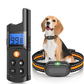 BNISE Dog Training Collar Rechargeable 3 Training Modes， Waterproof , 2600 feet Yard Remote Range Adjustable Shock Levels Dog Training Collar With Remote Correction Collar For Dog Training-Orange