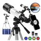 BNISE Telescope With Phone Adapter,70mm HD Aperture Refractor 400mm ,Space Telescop for Adults Kids,Telescopes for Astronomy Beginner With Carry Bag Tripod For Viewing Panets, Astronomy Gifts
