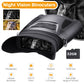 BNISE Night Vision Infrared Binoculars-Night Vision Goggles for Adults, 3.3'' Large Screen Binoculars can Save Photo and Video with 32GB Memory